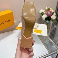 Louis Vuitton Women LV Shake Pump Beige Patent Calf Leather 5.5 CM Heel (7)
