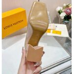 Louis Vuitton Women LV Shake Pump Beige Patent Calf Leather 9.5 CM Heel - immagine 8