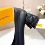 Louis Vuitton Women LV Shake Pump Black Calf Leather 5.5 CM Heel – Image 9