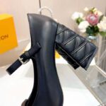 Louis Vuitton Women LV Shake Pump Black Calf Leather 9.5 CM Heel - immagine 9