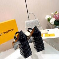 Louis Vuitton Women LV Shake Pump Black Patent Calf Leather 9.5 CM Heel (8)