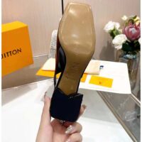 Louis Vuitton Women LV Shake Slingback Pump Black Patent Calf Leather (5)