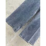 Louis Vuitton Men LV Wide-Leg Graphic Accent Jeans Cotton Blue Regular Fit 1AFFWE - Image 8