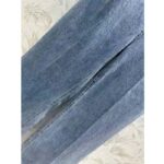 Louis Vuitton Men LV Wide-Leg Graphic Accent Jeans Cotton Blue Regular Fit 1AFFWE - Image 5