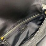 Saint Laurent YSL Women Kate Reversible Chain Bag in Suede and Crocodile-Embossed Leather