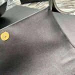 Saint Laurent YSL Women Kate Reversible Chain Bag in Suede and Crocodile-Embossed Leather