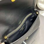 Saint Laurent YSL Women Kate Reversible Chain Bag in Suede and Crocodile-Embossed Leather