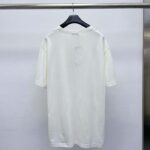 Dior CD Men Relaxed-Fit Bobby T-Shirt White Slub Cotton Jersey - immagine 3