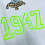 Dior CD Men Relaxed-Fit Bobby T-Shirt White Slub Cotton Jersey - immagine 8