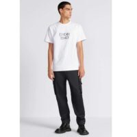 Dior CD Men Relaxed-Fit T-Shirt White Cotton Jersey (6)