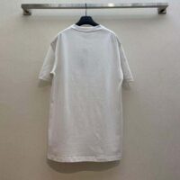 Dior CD Men Relaxed-Fit T-Shirt White Cotton Jersey (6)