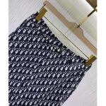 Dior CD Men Dior Chez Moi Pants Blue Oblique Silk Twill - Image 4