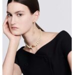 Dior CD Women Dior Tribales Earrings White Resin Pearls Crystals - immagine 8