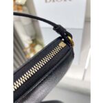 Dior CD Women Saddle Rodeo Pouch Black Goatskin - immagine 8