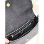 Dior CD Women Small CD Besace Bag Black Calfskin Leather - Bild 10