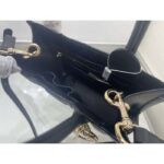 Dior CD Women Small Dior Book Tote Black Macrocannage Calfskin – Image 9