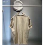 Dior Men CD Icon Relaxed-Fit T-Shirt Beige Organic Cotton Jersey - immagine 3