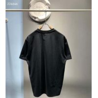 Dior Men CD Icon Relaxed-Fit T-Shirt Black Cotton Jersey (1)