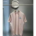 Dior Women CD Icon Relaxed-Fit T-Shirt Pink Organic Cotton Jersey – Bild 2