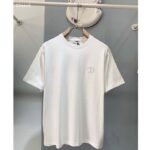 Dior Men CD Icon Relaxed-Fit T-Shirt White Cotton Jersey - immagine 2