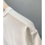 Dior Men CD Icon Relaxed-Fit T-Shirt White Cotton Jersey - immagine 7