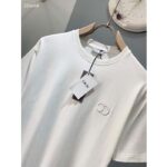 Dior Men CD Icon Relaxed-Fit T-Shirt White Cotton Jersey - immagine 4
