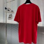 Dior Men CD Otani Workshop Relaxed-Fit T-Shirt Red Cotton Jersey - Imagen 3