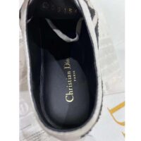Dior Unisex CD Walk’N’Dior Platform Sneaker Black Cotton Canvas (2)