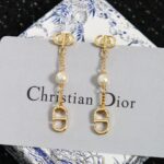 Dior Women 30 Montaigne Stud Earrings Gold-Finish Metal CD Signatures – Bild 5