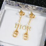 Dior Women 30 Montaigne Stud Earrings Gold-Finish Metal CD Signatures – Bild 2