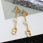 Dior Women 30 Montaigne Stud Earrings Gold-Finish Metal CD Signatures – Bild 3