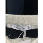 Dior Women CD Dior Marinière Bralette White Navy Blue Cotton - Image 7