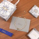 Dior Women CD Dior Métamorphose Short Necklace Chocker Metal Pearls - Image 8