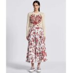 Dior Women CD Embroidered Sweater Red Cashmere Knit Le Cœur - Bild 12