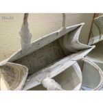 Dior Women CD Medium Dior Book Tote White Butterfly Zodiac Embroidery - Image 5