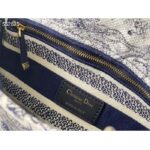 Dior Women CD Medium Lady D-Lite Bag Blue Toile De Jouy Embroidery - Imagen 9