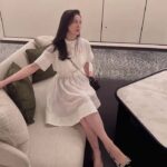 Dior Women CD Mid-Length Belted Macrocannage Dress Ecru Cotton - Bild 13