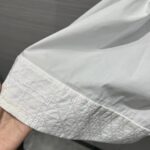 Dior Women CD Mid-Length Belted Macrocannage Dress Ecru Cotton - Bild 11