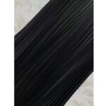 Dior Women CD Mid-Length Pleated Skirt Black Cotton Silk Poplin - immagine 6