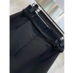 Dior Women CD Mid-Length Straight-Cut Skirt Black Wool Silk - Bild 6