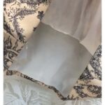 Dior Women CD Miniskirt White Navy Toile De Jouy Cotton Denim - Bild 8