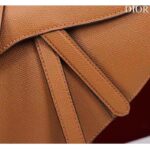 Dior Women CD Saddle Bag Strap Golden Saddle Grained Calfskin - Image 7