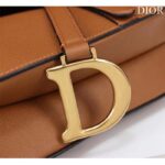 Dior Women CD Saddle Bag Strap Golden Saddle Grained Calfskin - Image 6
