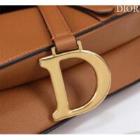 Dior Women CD Saddle Bag Strap Golden Saddle Grained Calfskin (2)