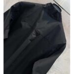 Dior Women CD Shirt Bow Collar Black Cotton Silk Poplin – Image 7