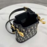 Dior Women CD Small C'est Dior Bag Blue Dior Oblique Jacquard - immagine 7