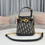 Dior Women CD Small C'est Dior Bag Blue Dior Oblique Jacquard - immagine 2