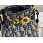 Dior Women CD Small C'est Dior Bag Blue Dior Oblique Jacquard - immagine 8