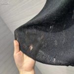 Dior Women CD Tank Top Black Technical Linen Knit – Image 10