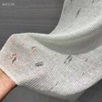 Dior Women CD Tank Top White Technical Linen Knit – Image 8